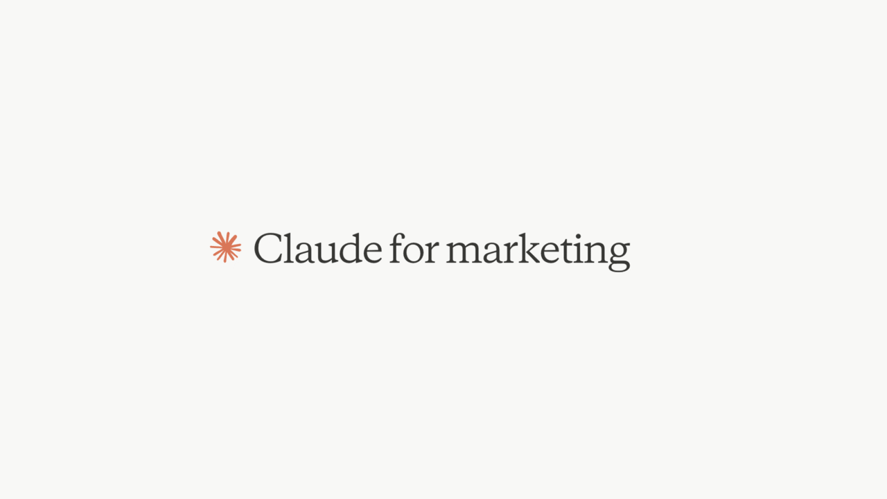 claude for marketing